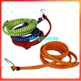 Dây chun buộc hàng có móc dài 1,5 - 2 mét có 1 đầu móc như hình (dây buộc hàng)