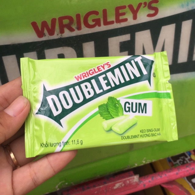 Kẹo vỉ singgum coolair doublemint extra