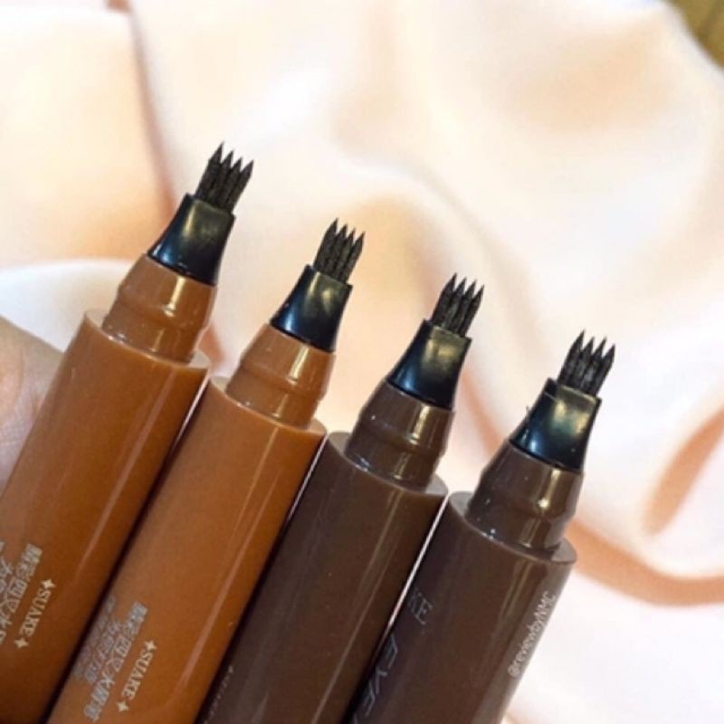 Bút kẻ mày phẩy sợi SUAKE Tint My 4-Tip Brown | BigBuy360 - bigbuy360.vn