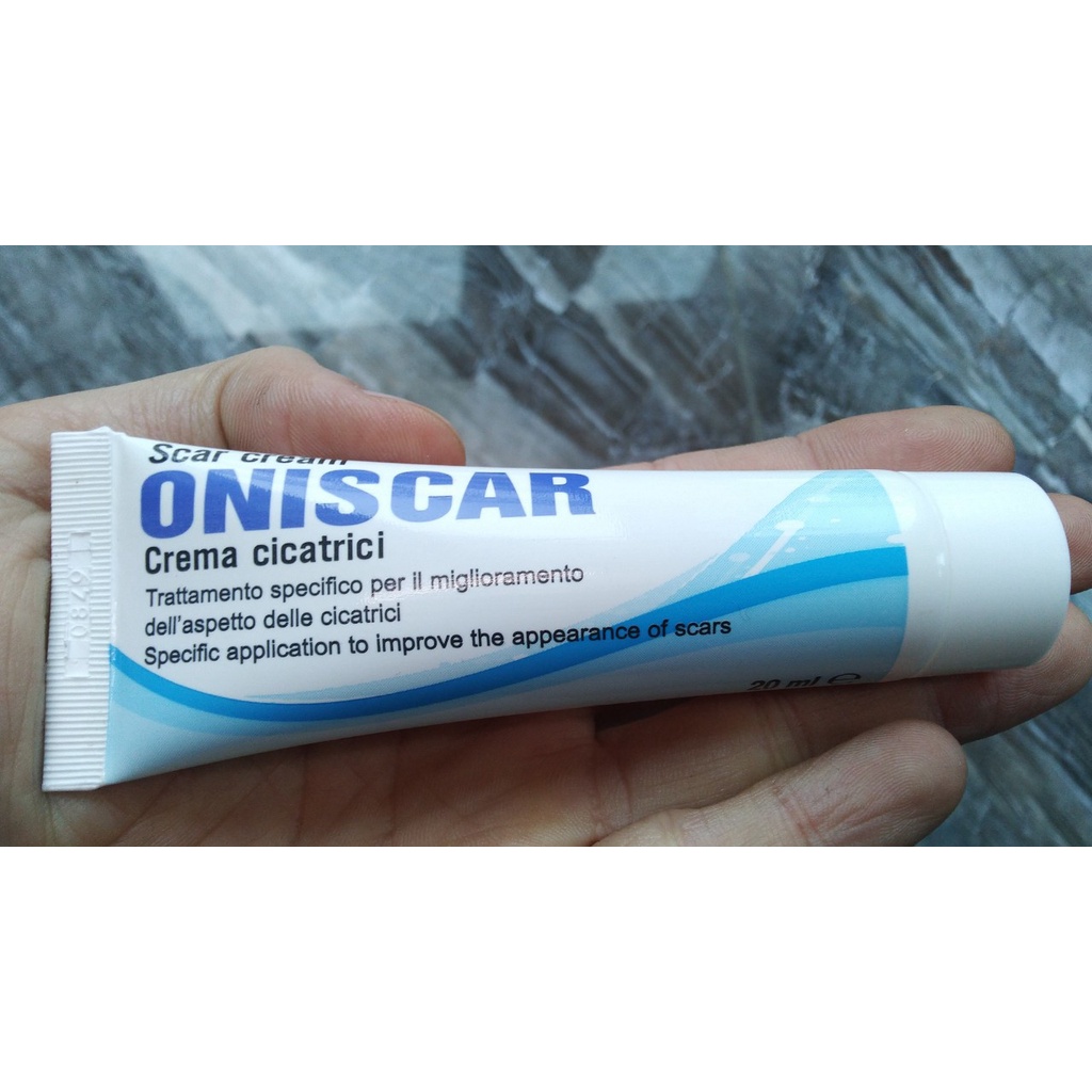 Gel hỗ trợ liền sẹo, mờ sẹo thâm Oniscar, nhập khẩu Italia, hộp 20ml