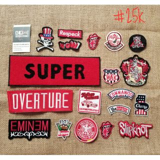 Sticker logo patch ủi/may lên áo khoác , quần jean đồng giá 25k 1 cái