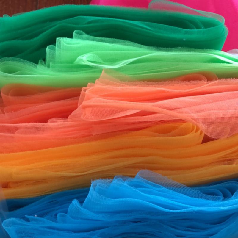 Vải lưới tutu voan mềm tulle, giá sỉ, background sinh nhật, chụp ảnh nail