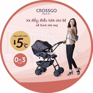 Xe đẩy Combi CrossGo 4 bánh