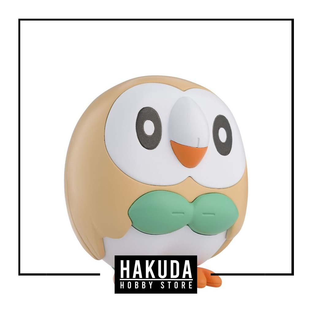 Mô hình Pokemon Plamo Collection Rowlet - Chính hãng Bandai Nhật Bản