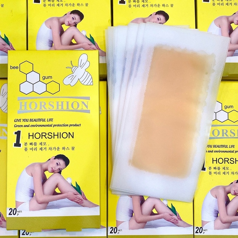 Giấy Wax Lông Horshion 20 Miếng