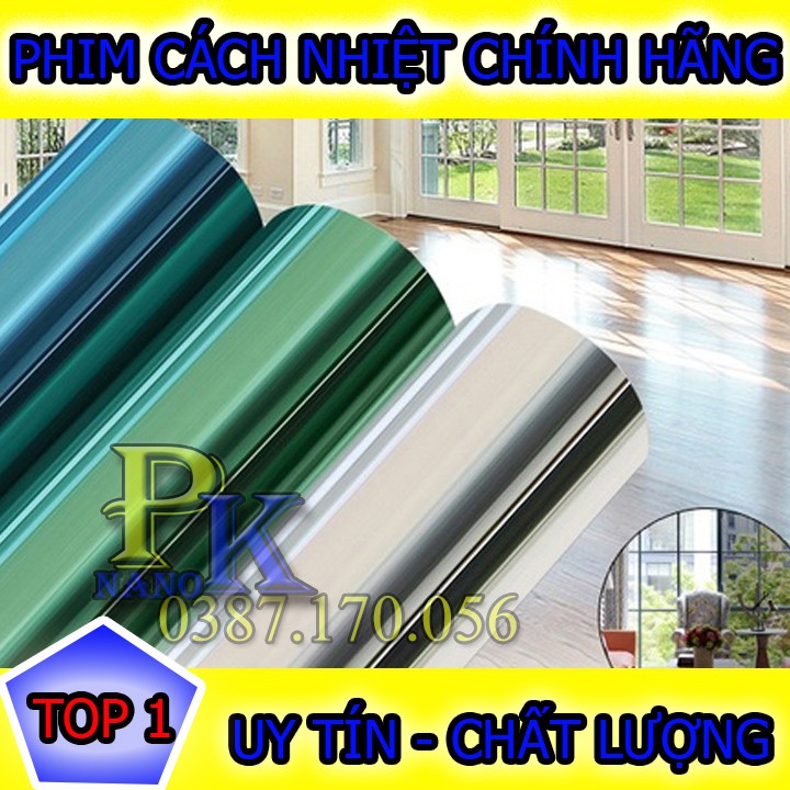 [DÁN LÊN CỬA SỔ LÀ MÁT]Phim cách nhiệt Cửa sổ, Giảm nóng 95%, Chống Tia UV 100%, Chính Hãng Hàn quốc , BH 10 Năm, NANOPK