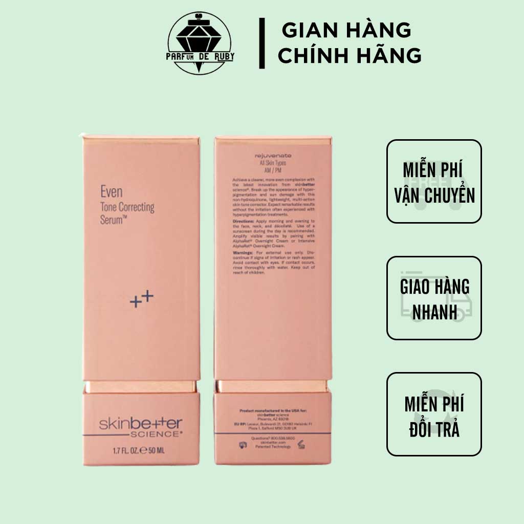 Serum nâng tông, dưỡng sáng đa tác động Skinbetter Even Tone Correcting Serum