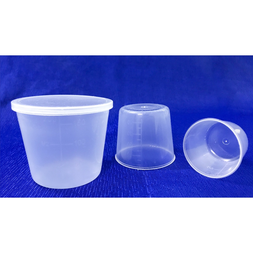 Ly đong mồi nhựa bộ 3 cái - phụ kiện câu cá