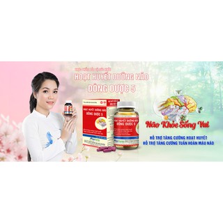 [MUA 10 TẶNG 2] Viên uống hoạt huyết dưỡng não Đông Dược 5 Asia Pharma hỗ trợ thiểu năng tuần hoàn não - Hộp 30 viên