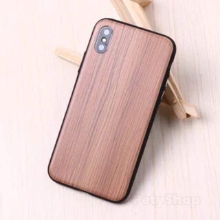 Ốp dẻo gỗ iphone 7plus/8plus/X