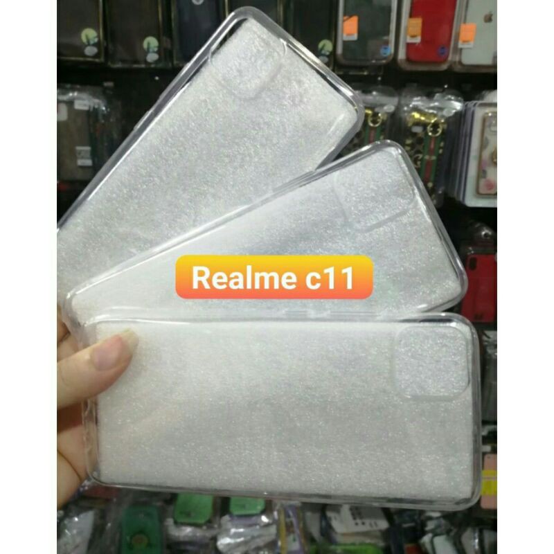 ốp lưng silicon Oppo realme C11 trong suốt