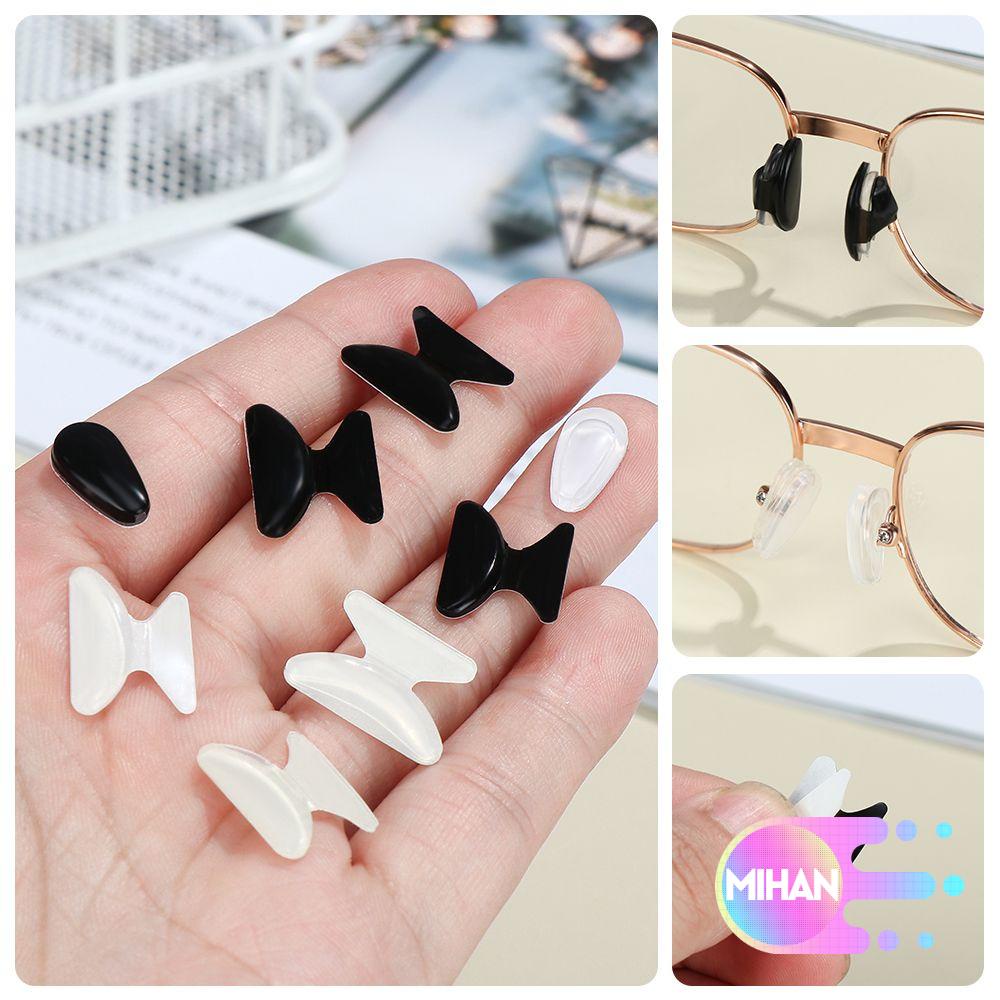 1 cặp đệm mũi dán mắt kính bằng silicon mềm chống trượt MIHAN1