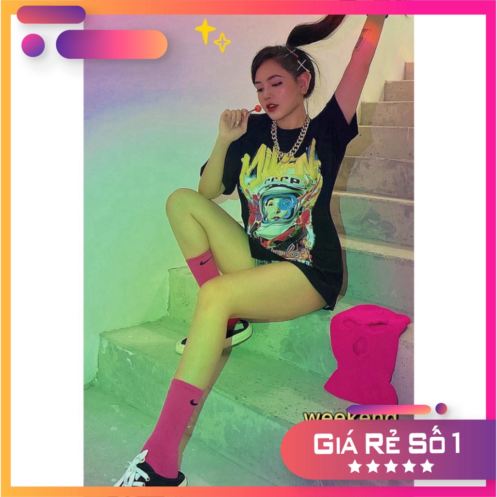 Q1Q3 / Áo Thum Mikenco Phi hành gia Astro Venus siêu chất, Áo Phông Unisex Nam Nữ ! Rẻ Nhất Shopeee