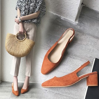 [Order] Giày cao gót da lộn