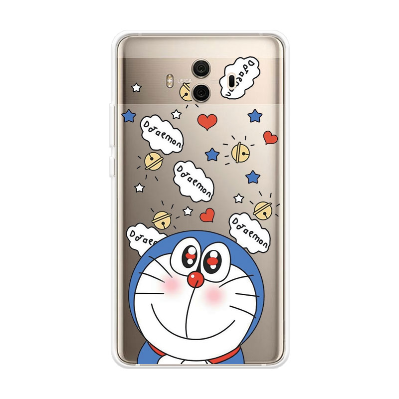 Ốp Lưng Huawei Mate 9 10 Mate9 Pro Mate10 Lite TPU mềm Case Doraemon Two