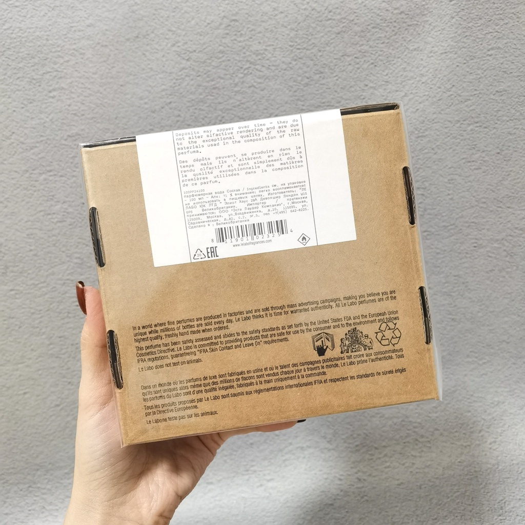 Bộ Mẫu Nước Hoa le labo 5 X 10ml