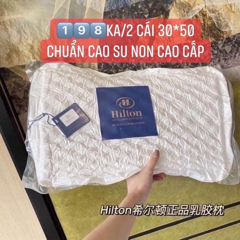 SET 2 GỐI CAO SU