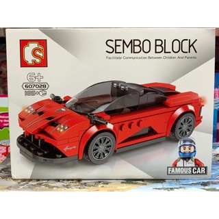 Đồ chơi xếp hình lắp ghép mô hình xe Sembo block 607028