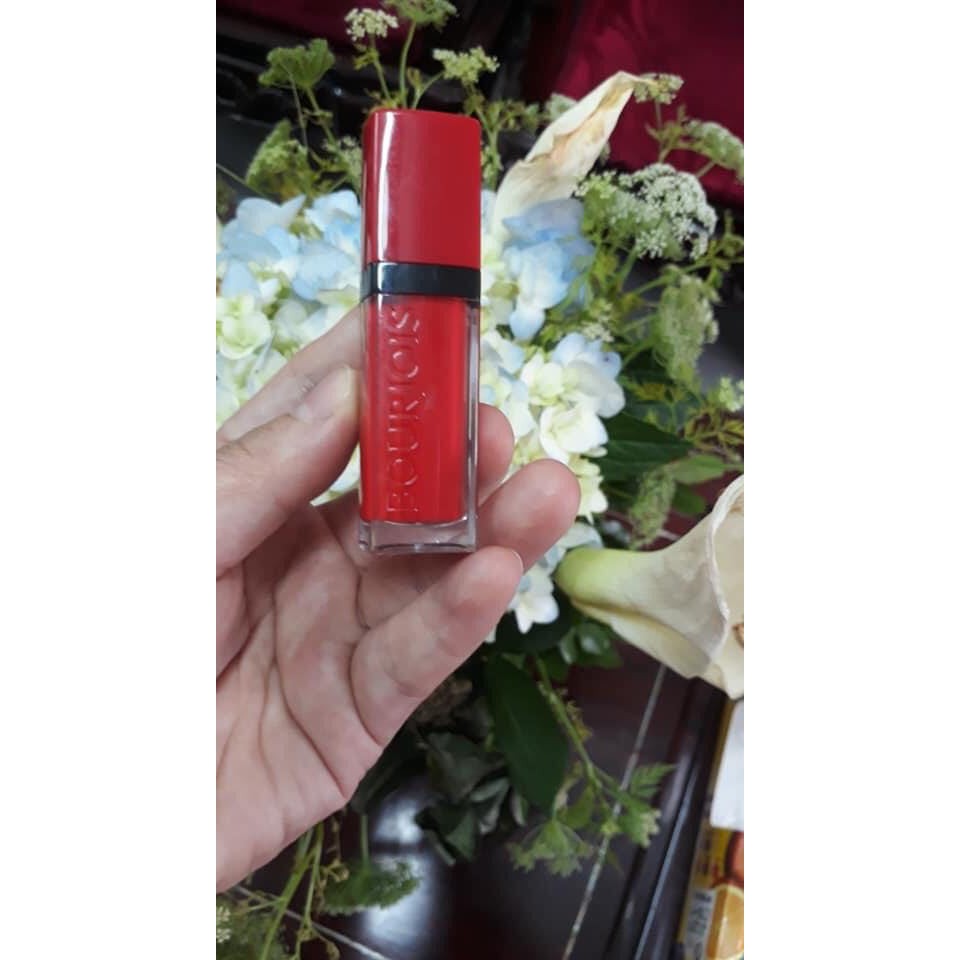 Son BJ Velvet 01 - Son Bourjois Rouge Edition Velvet màu đỏ tươi