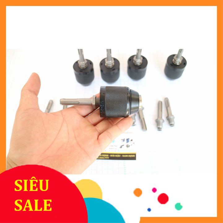 [LOẠI XỊN] Đầu Chuyển Đổi AUTOLOCK Khoan Bê Tông Sang Khoan Bắt Vít Khoan Sắt