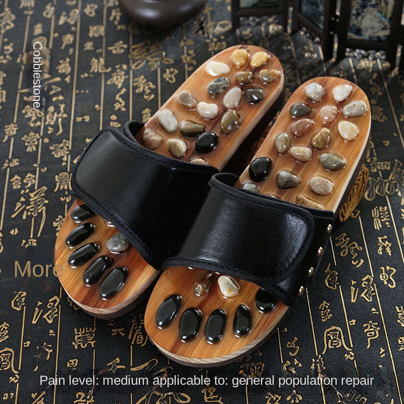 Dép Mát Xa Chân Đá Cuội Chăm Sóc Sức Khỏe Dành Cho Nam Và Nữ