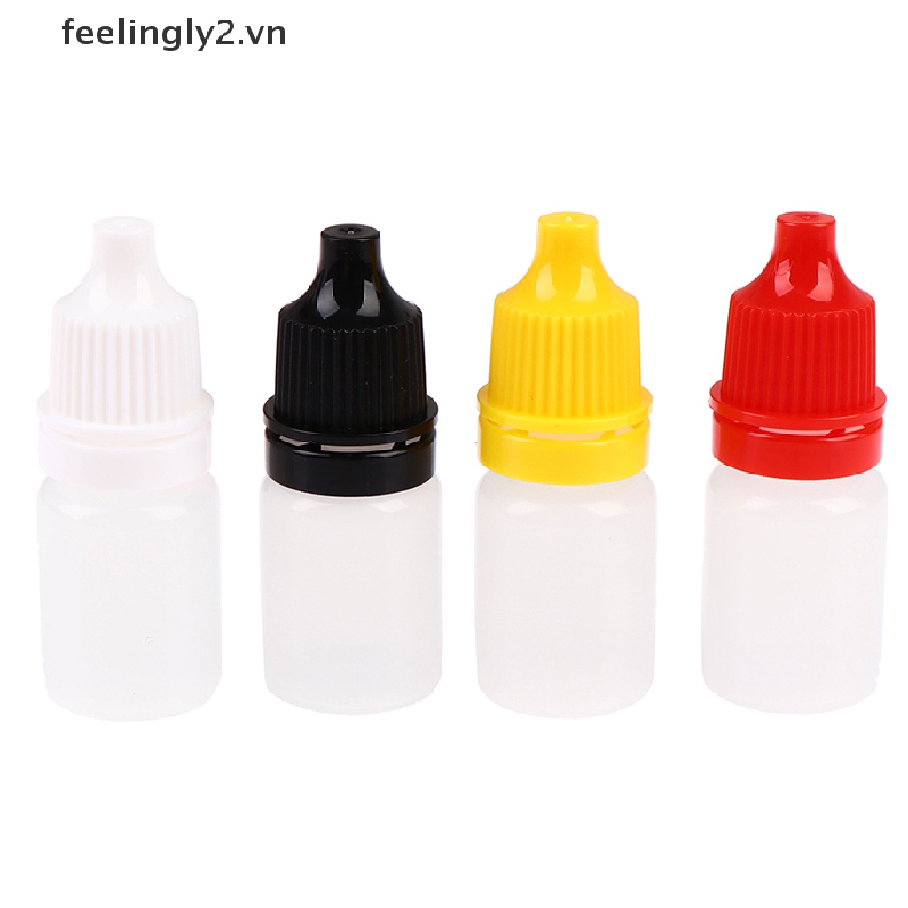 Set 50 Lọ Nhựa Rỗng 5ml Đựng Mắt Tiện Dụng