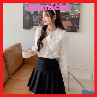 Áo Sơ Mi nữ cổ sen m112 kamichi