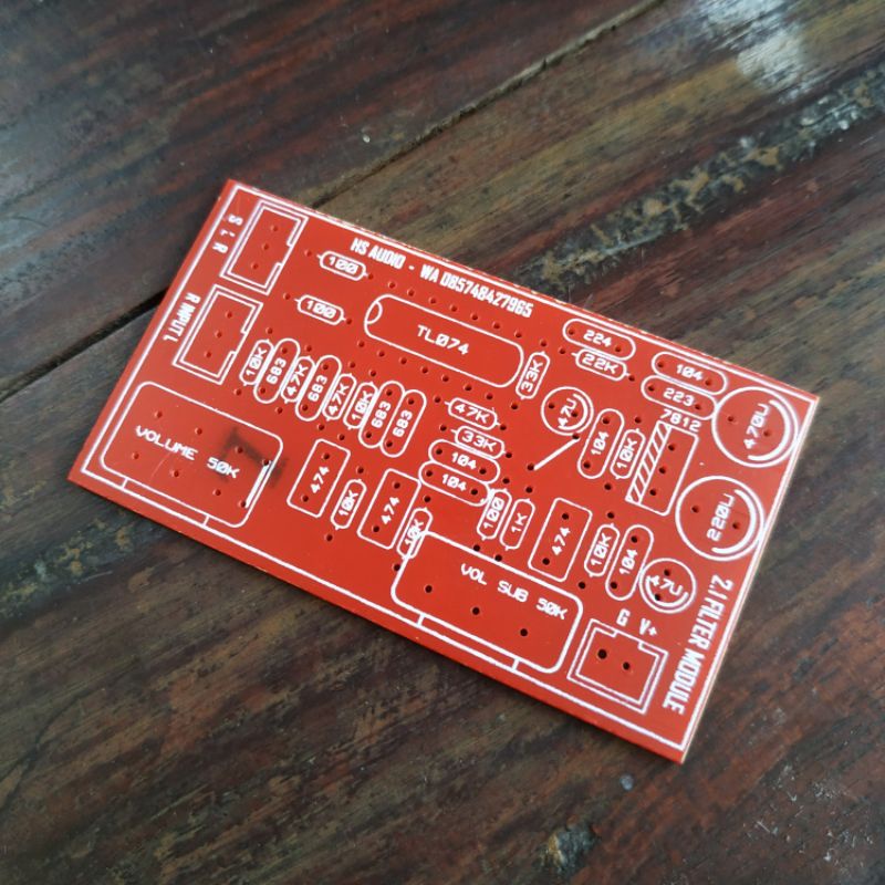 Bộ Lọc Nguồn Đơn 2.1 pcb