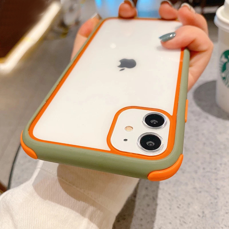 ốp điện thoại Mềm Chống Sốc Màu Kẹo Ngọt Cho Iphone 12 Pro Max 11 Pro Xr Xs X Xs Max 7 8 Plus Se2 2020 | BigBuy360 - bigbuy360.vn
