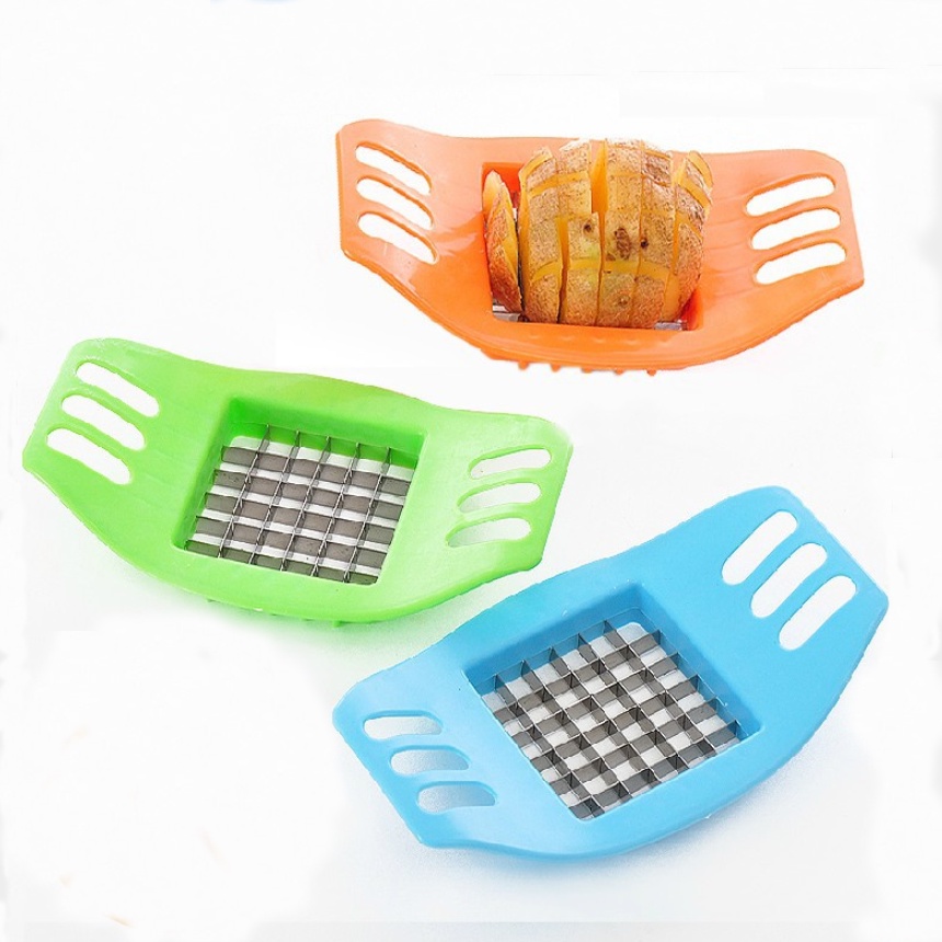 1 Dụng Cụ Cắt Khoai Tây Bằng Thép Không Gỉ