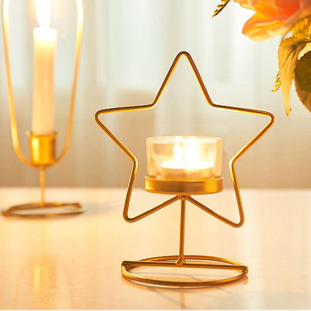 Giá Đỡ Đèn Cầy Dùng Trang Trí Tiệc Cưới / Lễ|Phụ Kiện Trang Trí Nhà Cửa Bằng Kim Loại Kiểu Vintage Độc Đáo