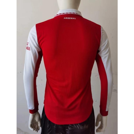 Áo Thun Đá Banh Tay Dài Size 22-23 Arsenal Chất Lượng Cao Cho Nam