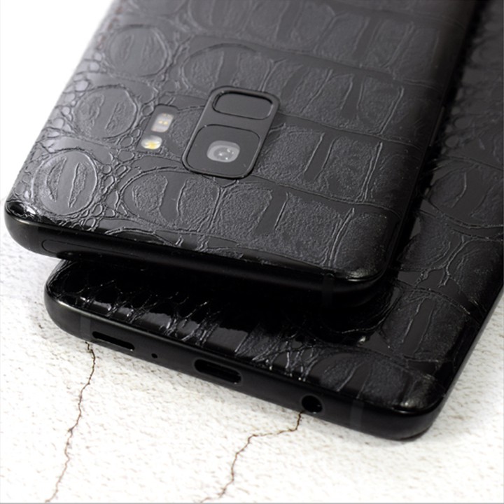 Dán lưng giả vân da cá sấu dành cho galaxy s7,s7edge,s8,s8plus,s9,s9plus,note5,note7,note8,note9