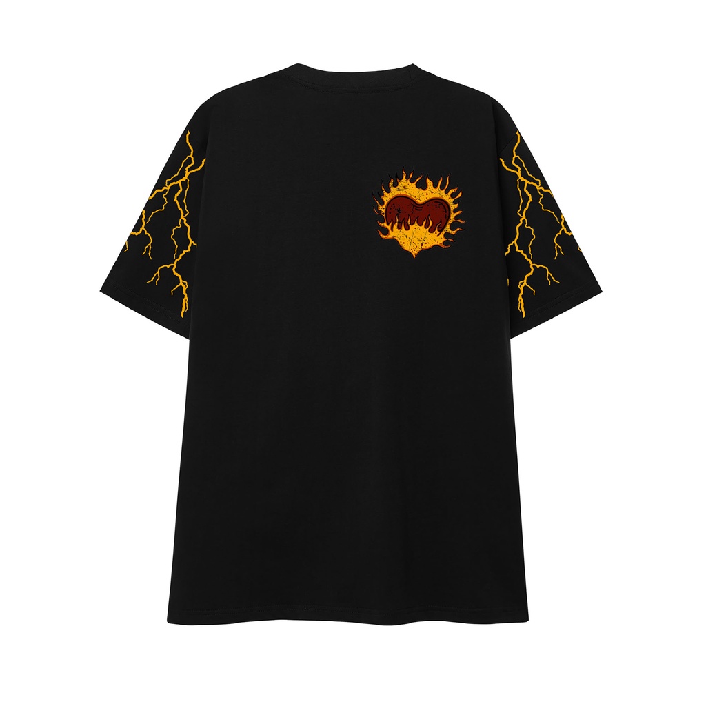 Áo thun Unisex About Love - Đen