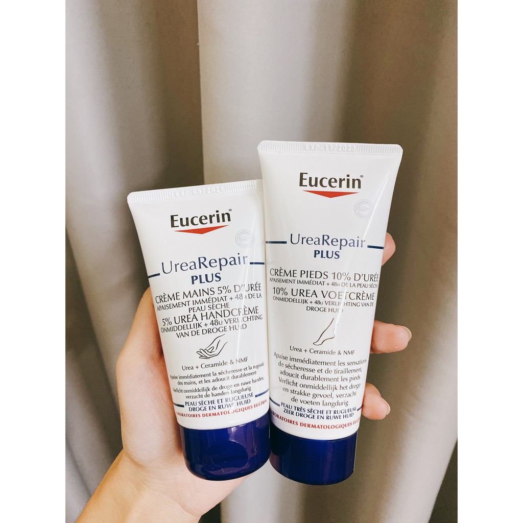 Kem dưỡng da tay chân Eucerin UreaRepair Plus 5% Urea Handcreme