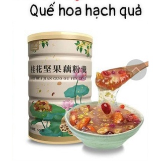 Bột củ sen mix hạt dinh dưỡng có tác dụng dưỡng nhan, an thần, giảm cân...