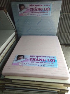 Nệm cao su Memory Foam Thắng Lợi dày 10 Cm