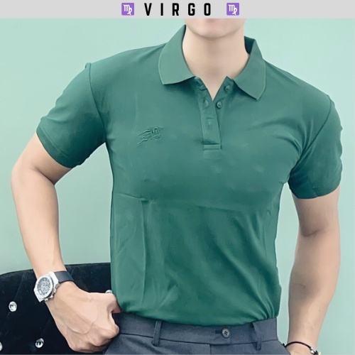 Áo polo nam burberry basic sang trọng đẳng cấp,áo thun nam có cổ hàng cao cấp quảng châu(ảnh thật)