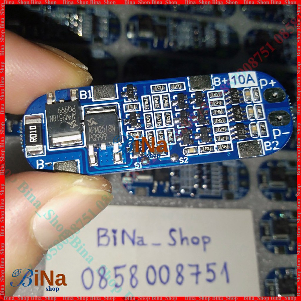 Mạch sạc bảo vệ pin 3S 10A 12.6v