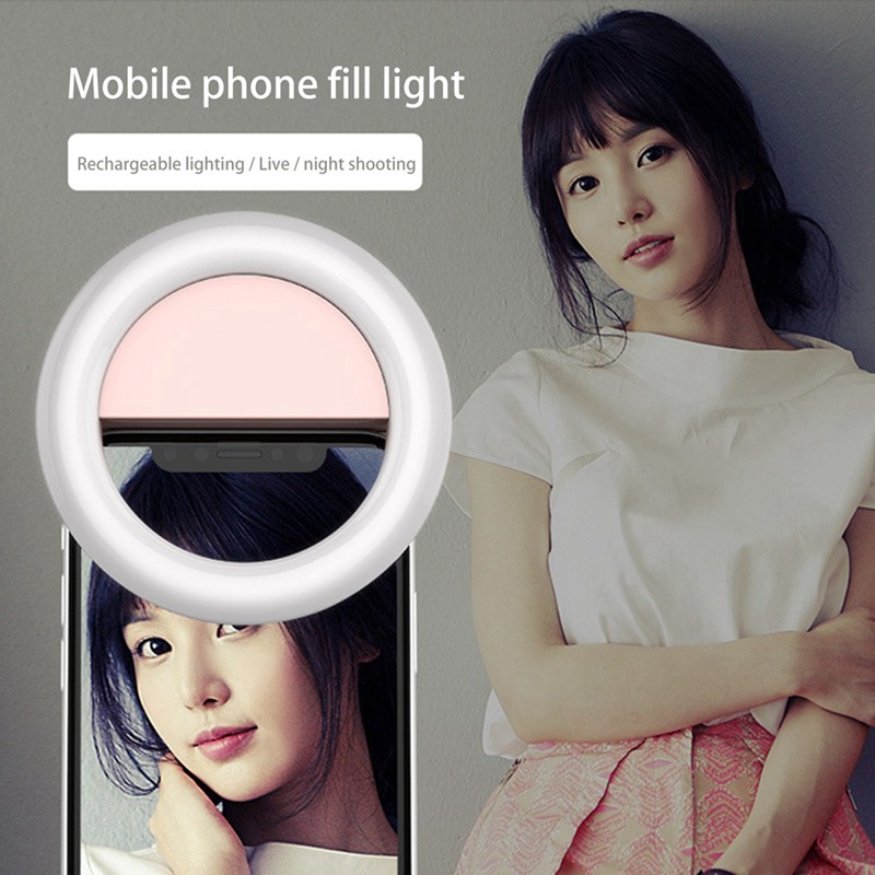 Đèn Led Trợ Sáng Hỗ Trợ Chụp Ảnh Cho Iphone Samsung Huawei Xiaomi