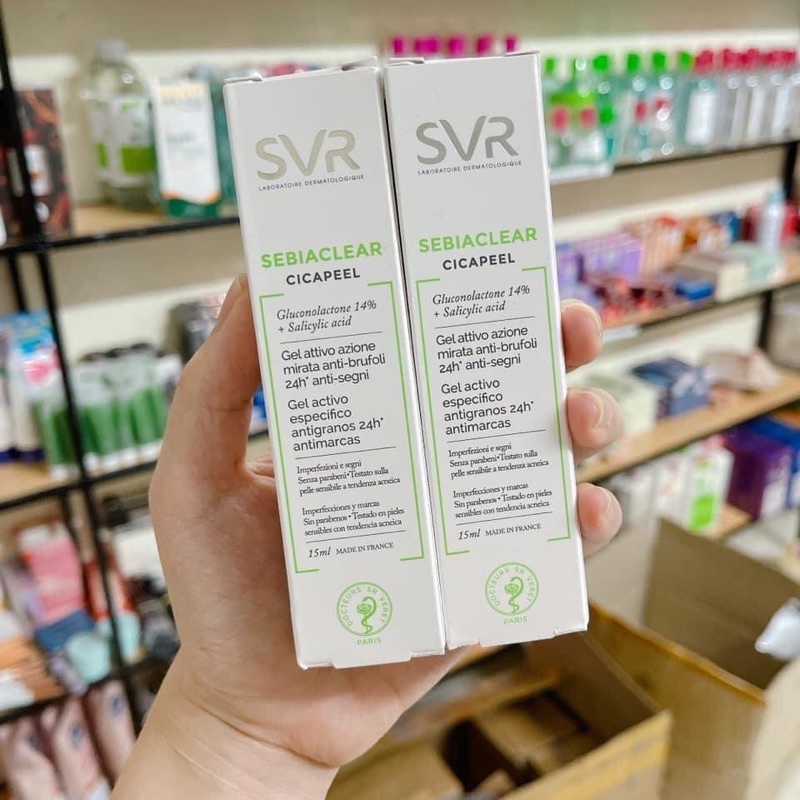 Kem giảm mụn ngừa thâm và se nhỏ lỗ chân lông SVR