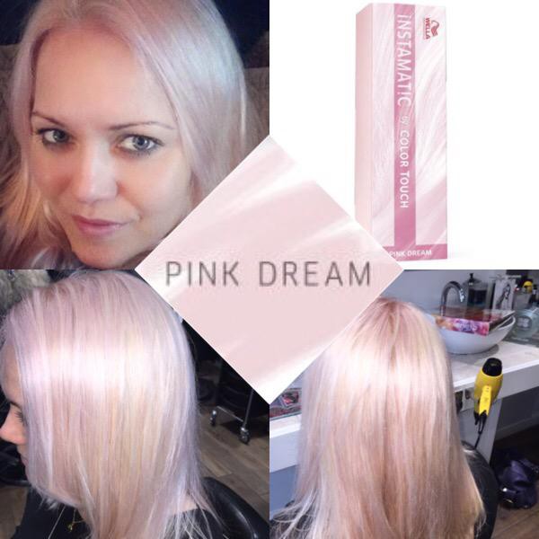 Pastel PINK DREAM Wella Màu nhuộm hồng vàng khói cao cấp Color Touch 60ml