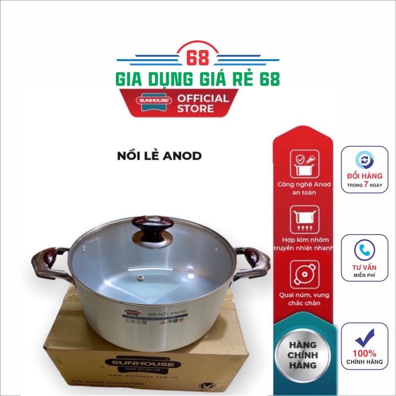 Nồi lẻ SUNHOUSE SHG88-Hàng Chính Hãng(Bảo Hành 12 Tháng)