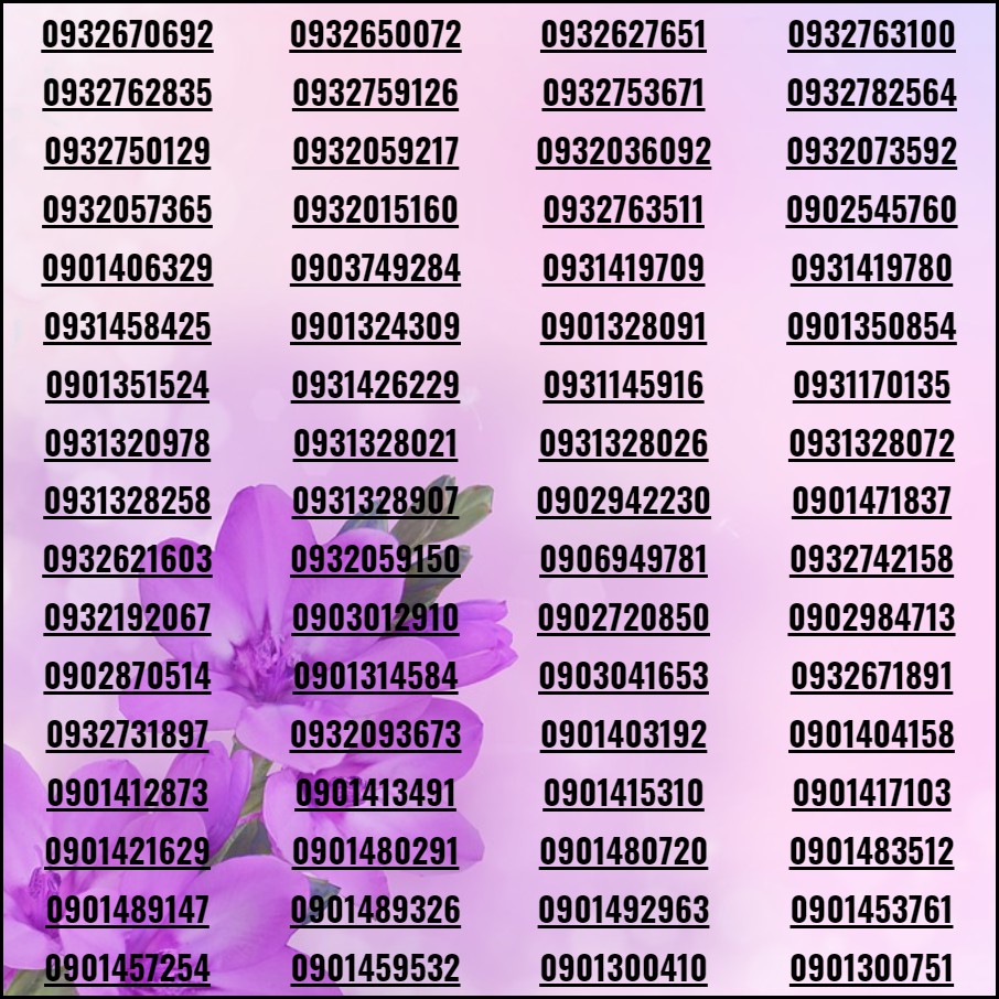 SIM 4G đẹp Mobifone TRÙM DATA | 10 số  FREE tháng đầu