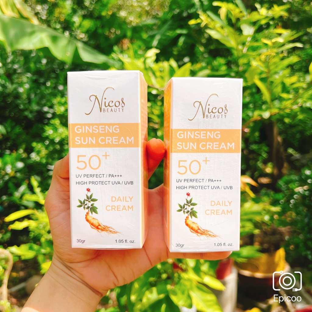 Kem chống nắng Nicos chính hãng