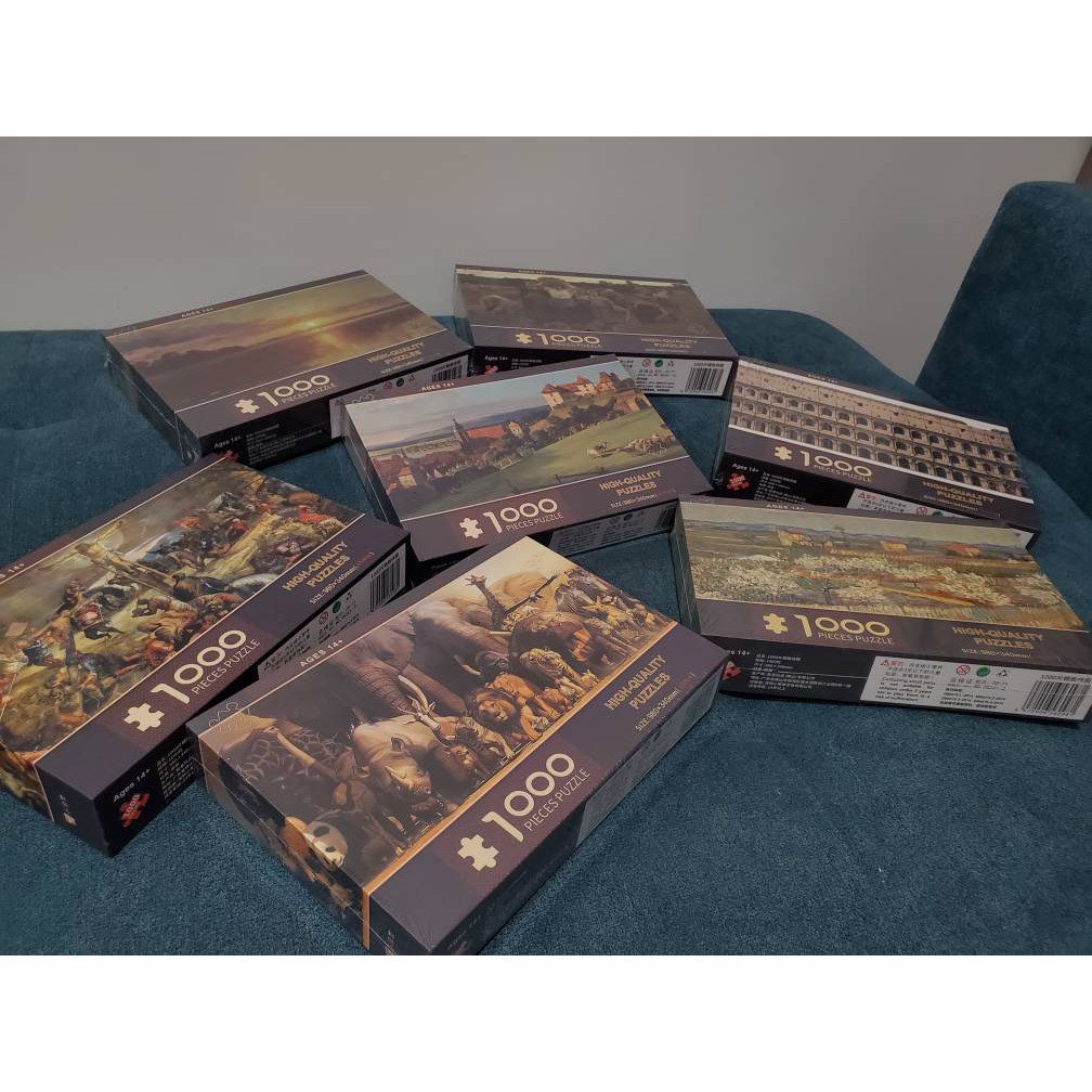 [HOT] Bộ tranh xếp hình Puzzle 1000 miếng Tranh ghép hình 1000 mảnh Xếp Hình 1000 Pcs Jigsaw Puzzle cao cấp
