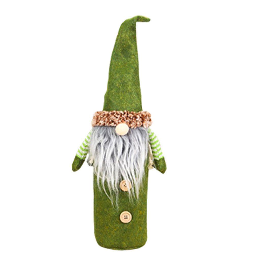 Vỏ Bọc Chai Rượu Bằng Vải Không Dệt Nhiều Màu Sắc Trang Trí Giáng Sinh