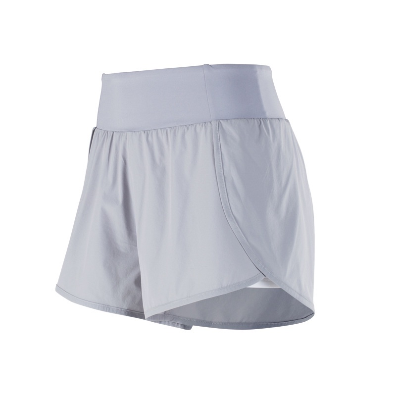 Quần short thể thao IELGY cạp cao dáng rộng nhanh khô thời trang mùa hè cho nữ