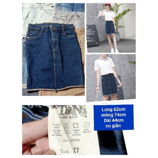 chân váy jeans HQ nhiều kiểu 2hand