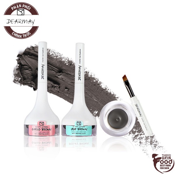 Gel Kẻ Mày Chống Trôi, Chống Nước Dearmay Fixtay Gel